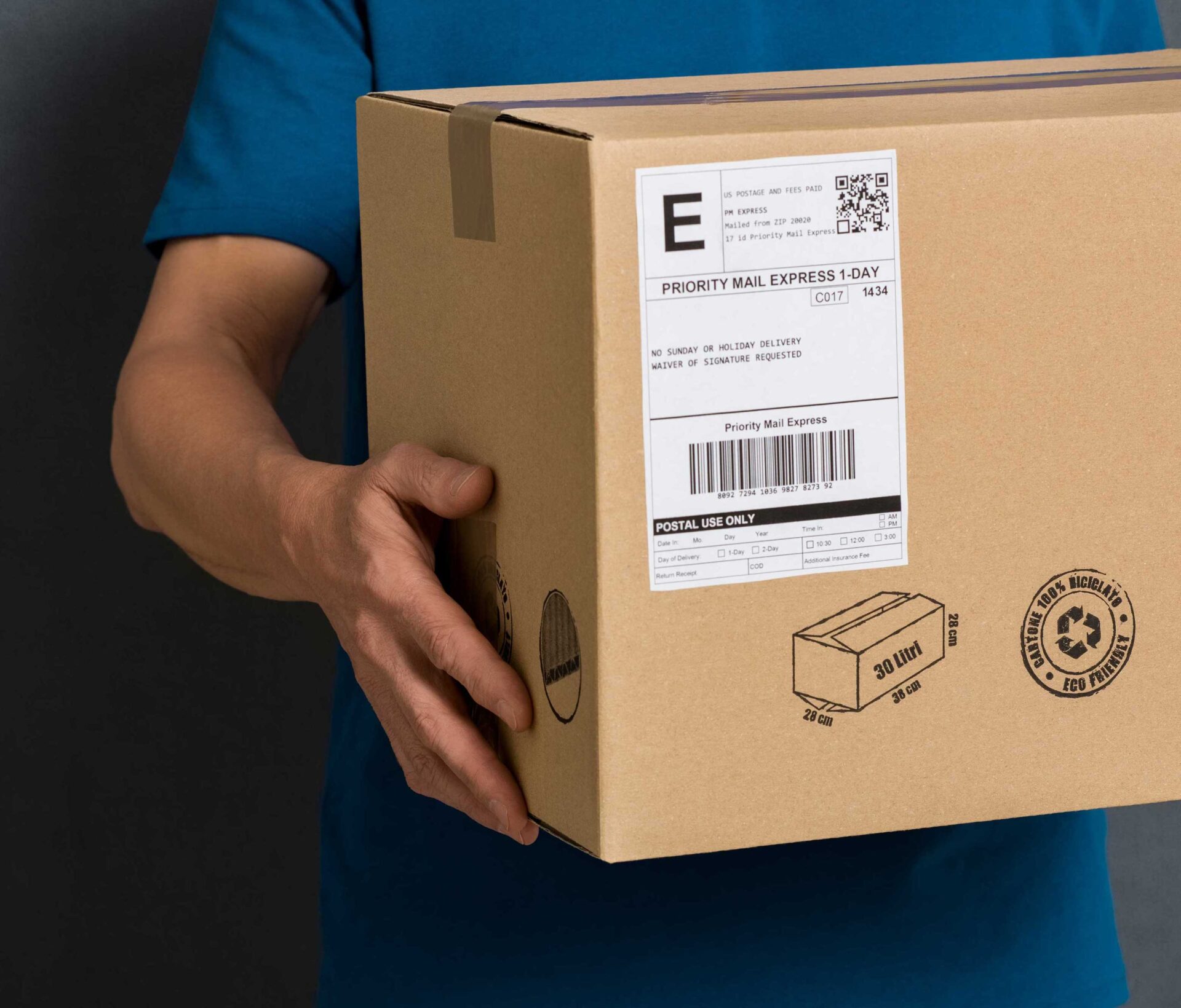 Imprimati etichete in format mare (de pana la 6 inch) cu imprimanta B-EX6T de la Toshiba! 7 etichetare cutii carton
