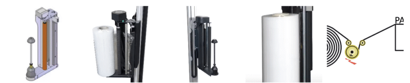 sistem de franare infoliator paleti