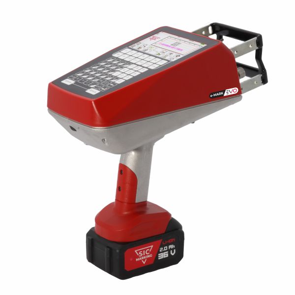 PORTABIL - E-MARK EVO echipament marcare prin micropercutie 1 marcare micropercutie