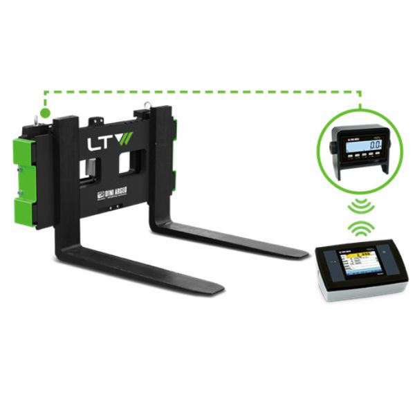 Fork holder plate with integrated weighing system and touch screen Dini Argeo LTW 2 Fork holder plate with integrated weighing system and touch screen Dini Argeo LTW - Image 2
